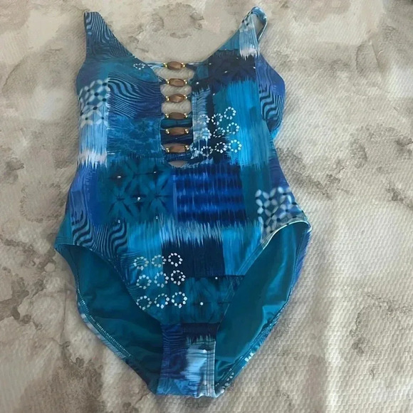 Bleu Rod Beattie One Piece Swimsuit - Picture 4 of 10